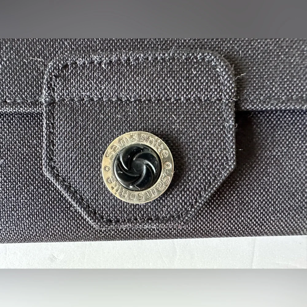 Samsonite - Black Canvas Wallet‎